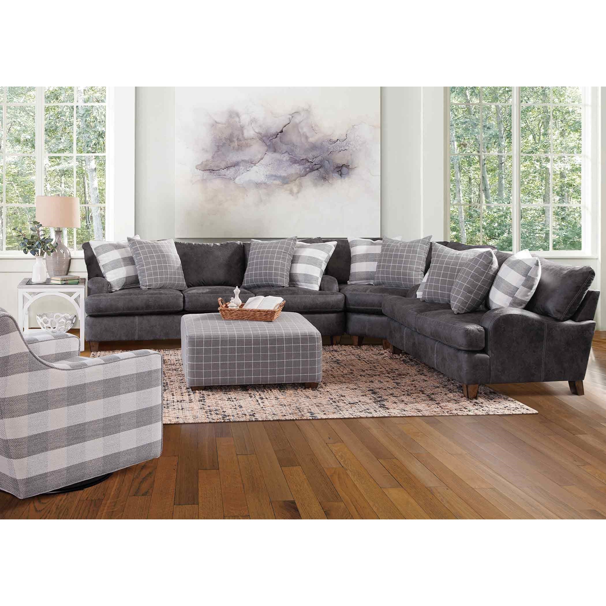 Franklin 993 Contemporary LShaped Sectional Find Your Furniture